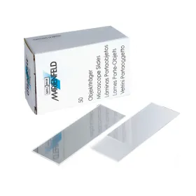 Microscope slides MARIENFELD 76x26mm 50 pcs