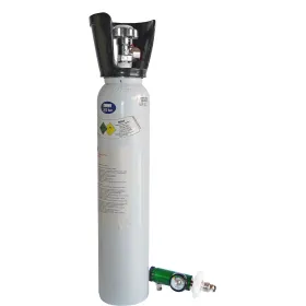 Φιάλη οξυγόνου φορητή με ρυθμιστή 3lit 