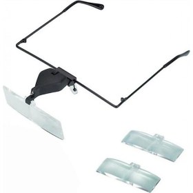 Λούπες αισθητικής με 3 επιλογές μεγέθυνσης και φωτισμό LED ZH-19157-3