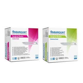 Disposable sterile surgical blades PARAMOUNT 100 pieces | 21