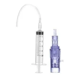non-traumatic nano-needles replacement head + 5ml Syringe for MESOGUN SC470 Mesotherapy Gun