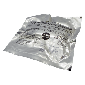 QUIKCLOT Z-Fold hemostatic dressing 7.6x3.7cm