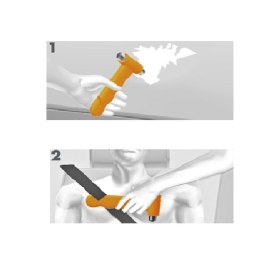 EMERGENCY HAMMER GD02040A MATCH 2 COMPACT SPENCER - HAMMER GD02040A MATCH 2 COMPACT SPENCER