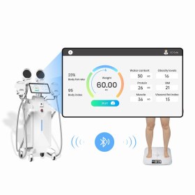 Μηχάνημα αδυνατίσματος και αύξησης μυϊκής μάζας EMS με ραδιοσυχνότητες και λιπομέτρηση HI-BODY MAX2 - Μηχάνημα αδυνατίσματος και αύξησης μυϊκής μάζας EMS με Ραδιοσυχνότητες και Λιπομέτρηση HI-BODY MAX2