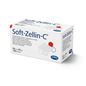 Hartmann Soft Zellin Alcohol swabs 100pcs