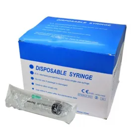 Disposable syringes with needle 50 pieces | 20ml 21G 