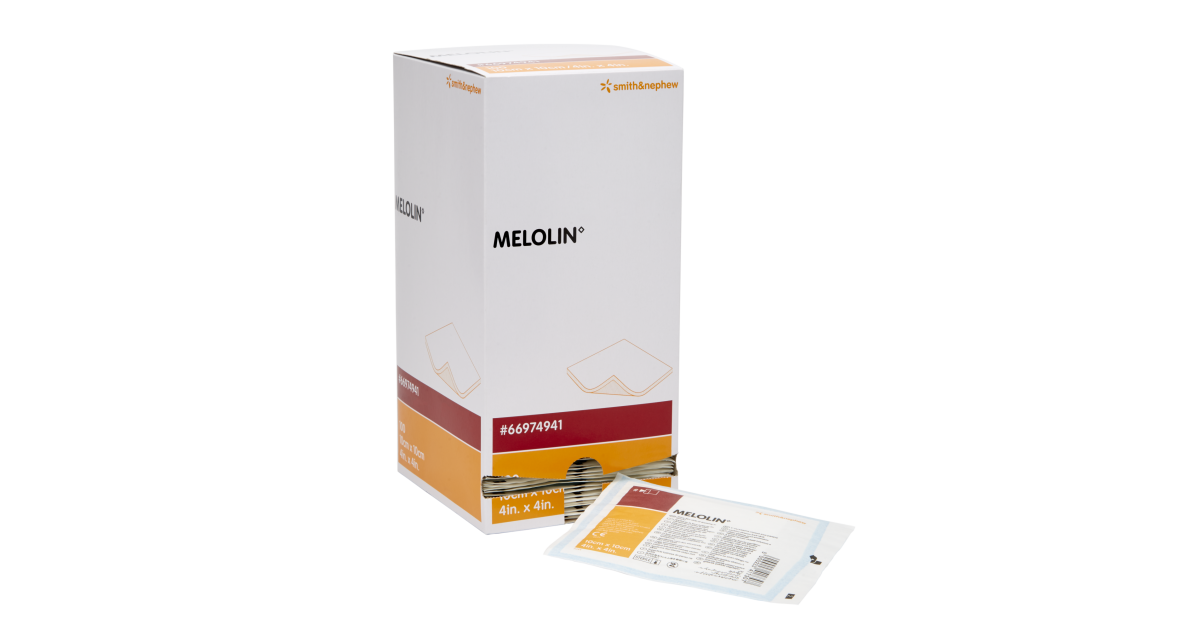 Melolin Image MELOLIN Low Adherent Absorbent Dressings 10x10cm box of 100 pcs ...