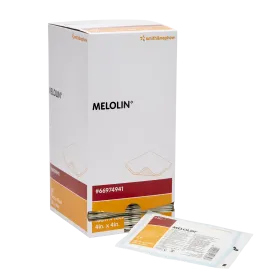 Επίθεμα απορροφητικό τραυμάτων Melolin 10x10 cm κουτί 100 τεμαχίων