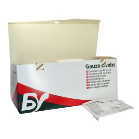 Sterile gauze swabs, american folding 10x10cm 8ply 474-047 100x2 pcs