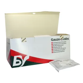 Sterile gauze swabs, american folding 10x10cm 8ply 474-047 100x2 pcs