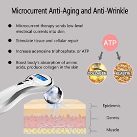Handheld 4d Ems Pulse Roller Massager