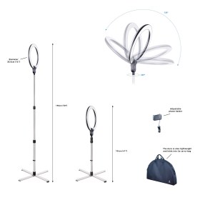 Ring Lamp Ring Light 14'' λευκό - 29W LED AURA E35450