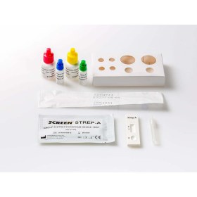 Τεστ διάγνωσης στρεπτόκοκκου Α (StrepA) SCREEN 20 τεμάχια  - 