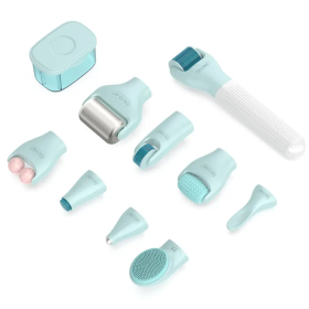 Bio roller G10 facial massage roller 10 in 1 micro needle derma roller