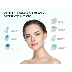 Bio roller G10 facial massage roller 10 in 1 micro needle derma roller