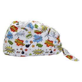 Surgical cap with designs 22036