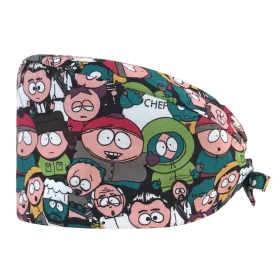 Καπέλο υφασμάτινο χειρουργείου με σχέδια 22033