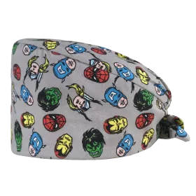 Καπέλο υφασμάτινο χειρουργείου με σχέδια 22027