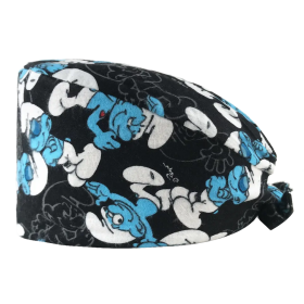 Καπέλο υφασμάτινο χειρουργείου με σχέδια 22085