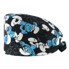 Surgical cap with designs 22085