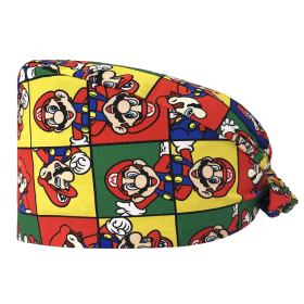 Surgical cap with designs 22311