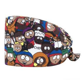 Surgical cap with designs 22032