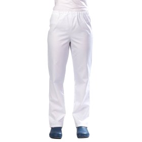 Medical Pants Unisex White