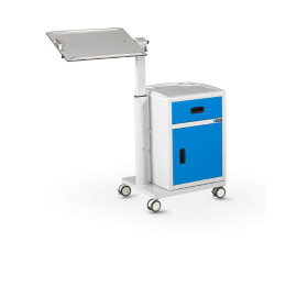 Κομοδίνο νοσηλείας με ενσωματωμένη τραπεζοτουαλέτα BSOB 123 metal 