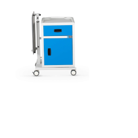 Κομοδίνο νοσηλείας με ενσωματωμένη τραπεζοτουαλέτα BSOB 123 metal  - 