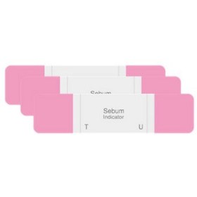 Αυτοκόλλητα ροζ για φορητό επαγγελματικό αναλυτή δέρματος DS VISO (Sebum Paper)