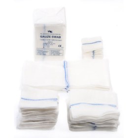 Γάζες ακτινοσκιερές 10x20cm 12ply V&L 100 τεμάχια