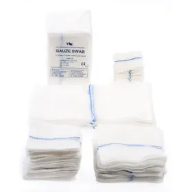 Γάζες ακτινοσκιερές 10x20cm 12ply V&L 100 τεμάχια