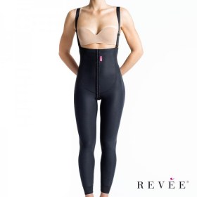 Garment for liposuction below breasts and knees 0106 black