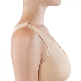 Post-operative bra with hooks JULIE 0303 beige - 