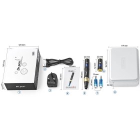 Συσκευή μεσοθεραπείας Dermapen A8S ενσύρματη & ασύρματη - 