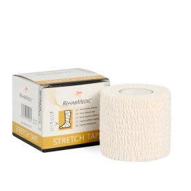 Cohesive elastic bandage white