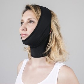 Μάσκα μετεγχ/κή για πηγούνι & ωτοπλαστική 5001 μαύρη - 