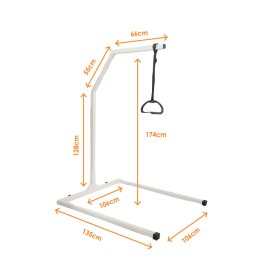 Freestanding Lifting Pole for Bed - 