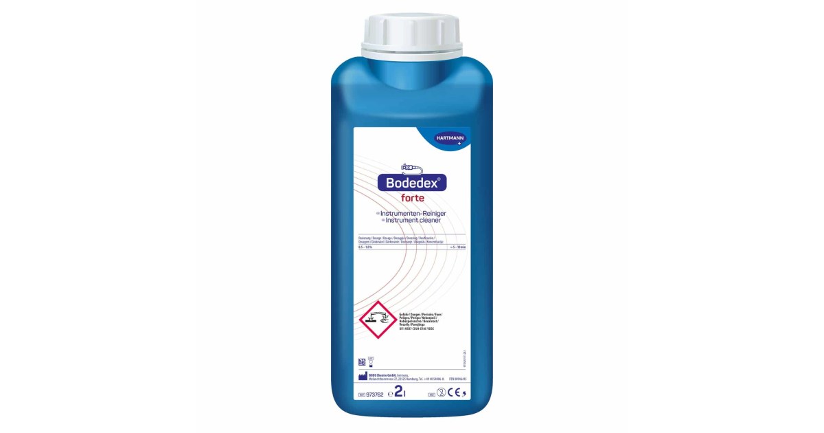 Bodedex forte 2 lt Instrument Cleaner | Δίγκας Γ. Ιατρικά