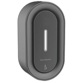 Συσκευή κρεμοσάπουνου αυτόματη 1000ml πλαστική μαύρη 