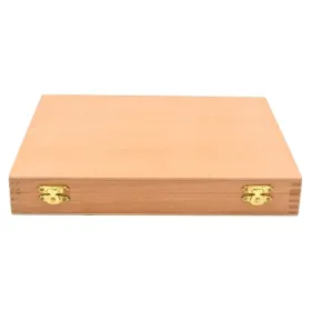 Microscope slide storage map wooden 100 places - 