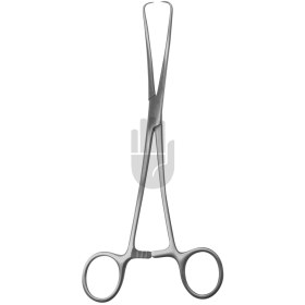 Jercho single tooth forceps curved 20cm