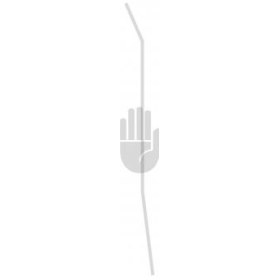 Jercho single tooth forceps curved 20cm - 