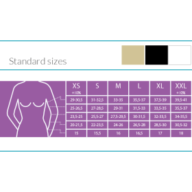 Μετεγχειρητικά Μανίκια για βραχίονες ETO 702 | Medium μαύρα - 