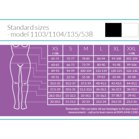 Κορσές σύσφιξης ανοιχτά δάχτυλα με φερμουάρ ETO 135 Μαύρος | XXL - 