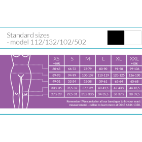 Κορσές σύσφιξης κάτω γόνατο με φερμουάρ ΕΤΟ 103 Μαύρος Large  - 