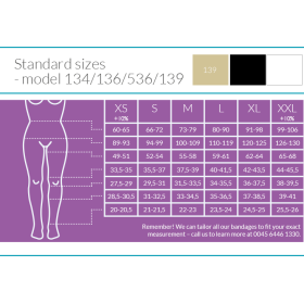 Κορσές σύσφιξης ανοιχτά δάχτυλα ETO 136Α Μαύρος | XXL - 