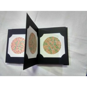 Τεστ αχρωματοψίας Ishihara 38 κάρτες - 