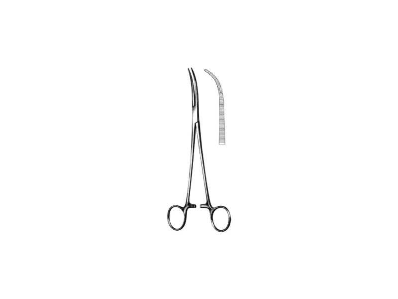 Kelly curved forcep 24cm Kelly curved forcep 24cm