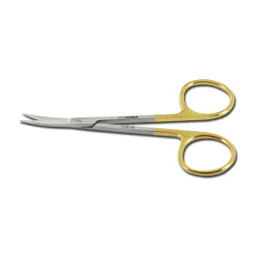 IRIS gold curved scissors 11.5cm 